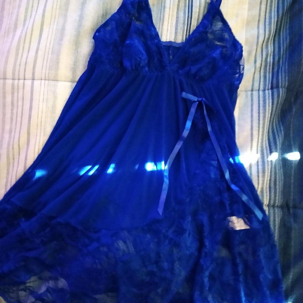 Electric Blue Babydoll Nightie 💙